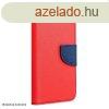 Tok FANCY Book for Samsung Galaxy S22, piros/kk