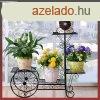 Virgllvny kocsi 4 polcos fekete EQ124420-F