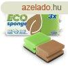 Mosogatszivacs 3 db/csomag formzott Bonus B019