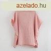 Gyermek muszlin poncs New Baby Feeling rzsaszn 80 cm