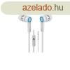 Snopy Flhallgat - SN-J5 White (mikrofon, 3.5mm jack, 1.2m 