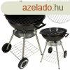 Hordozhat kerti grill fedllel - kerekes