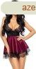 Beauty Night Fashion Eve fukszia-fekete, S?M