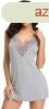 Sexy Elephant Lace Decoration Sleepwear V-neck Stretchy Moda