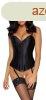 Cottelli Matt Satin Corset 2611465 Black M