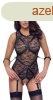 Cottelli Bondage Lace bodysuit with straps L