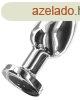 ToyJoy Buttocks The Glider Vibrating Metal Buttplug Small Si