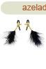 VIRGITE NIPPLE CLAMPS WITH FEATHERS mod 27