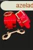 KINKY DIVA ANKLE CUFFS RED