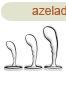 b-Vibe Stainless Steel P Spot Training Set Silver