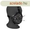 Ouch! Xtreme Head Harness with Spider Gag and Nose Hooks Bla