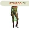 Ouch! Glow in the Dark Long Sleeve Crop Top and Long Skirt N