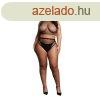 Le Dsir by Shots 2 Pc Crop Top - Pantie and Fishnet Structu