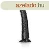 RealRock Slim sticky realistic dildo 15.5 cm black
