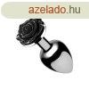 Booty Sparks Black Rose Butt Plug Small