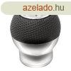 Sebessgvlt gomb gumrozott, fekete-ezst 90977