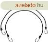 MFH Expander, 75 cm, kampkkal, 6 mm, fekete, 2 csomag, 2 db