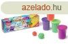 Gyurma 4 sznben narancssrga/rzsaszn/lila/zld- 4x114g