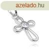 Kereszt fehr aranybl - sszekapcsolt csom cirknia kzpp
