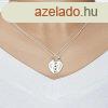 Kt nyakk - ketttrt szv Love Forever, 925 ezst