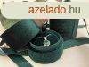 JK Box Smaragdzld ajndkdoboz nyaklncra szalaggal LTR-3/S