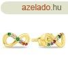 Brilio Silver Bjos aranyozott flbeval Vgtelen EA902Y