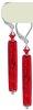 Lampglas Bjos nyaklnc Red Gold 24 kartos arannyal elltot