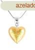 Lampglas Ragyog nyaklnc Golden Heart 24 kartos arannyal e