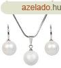 Levien Nyaklnc s flbeval szett Pearl Pearlescent White S