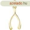 Rosefield Bjos aranyozott medl Wishbone The Pendant PE-Gol