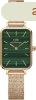 Daniel Wellington Quadro 20X26 Pressed Melrose RG Green DW00