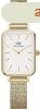 Daniel Wellington Quadro 20X26 Pressed Evergold G White DW00