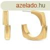 Calvin Klein Divatos aranyozott flbeval Bold Metals 350005