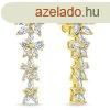 Brilio Silver Aranyozott lg flbeval tltsz cirknium k