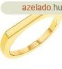 Calvin Klein Idtlen aranyozott gyr Faceted 35000188 56 mm