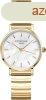 Rosefield Small Edit White MOP Half-Moon Steel Gold SEWGSG-S