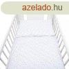 NEW BABY 2 RESZES AGYNEMU SZETT 100/135 CM FEHER SZURKE CSIL