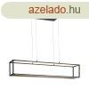 Design lglmpa fekete, beptett LED-del s rints dimmer