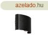 Kltri fali lmpa fekete LED-del 4-lmps IP54 - Silly