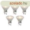 5 darabos GU10 50mm-es dimmelhet LED izzkszlet, tltsz,