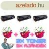 HP -hez, CE278A / CANON-hoz CRG-728 ?3DB? UTNGYRTOTT toner