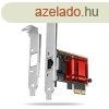 AXAGON PCEE-G25, PCIe hlzati krtya - 1x 2.5 Gigabit Ether