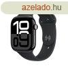 Apple Watch Series 10 GPS 42mm Jet Black Aluminium Case with