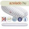 Scamp szoptats prna univerzlis pamut ZigZag Grey White SZ