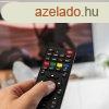 Univerzlis TV tvirnyt - 250+ tpushoz - fekete - 2 x AA