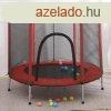 Trambulin vdhlval gyerekeknek, 122 cm magas, 140 cm tm