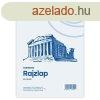 Rajzlap A3, famentes flizva Bluering 10 v/csomag,