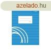 Fzet iskolai A5, 32lap, vonalas 16-32 2.osztlyos Bluering