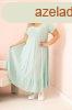 Viszkz oversize ruha rvid ujj s fodros, 21682-es modell 
