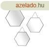 Hatszglet tkr szett, 3 db, fekete - EXOPLANETE - Butopa